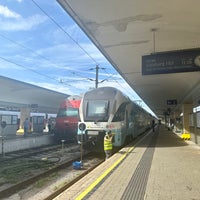 Photo taken at Vienna West Railway Station by nene on 9/18/2023