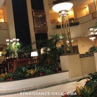Photo taken at Renaissance Oklahoma City Convention Center Hotel by w on 8/3/2019