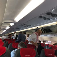 Photo taken at Austrian Airlines Flight OS 565 by Mi Lano on 6/19/2019