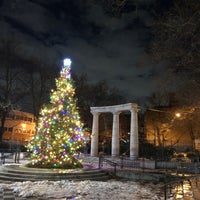 Photo taken at Athens Square Park by Annie K. on 12/23/2020