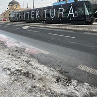 Photo taken at Želivského (tram) by 𝚝𝚛𝚞𝚖𝚙𝚎𝚛 . on 12/8/2023