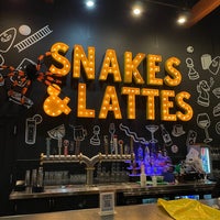 Photo taken at Snakes &amp;amp; Lattes by Saud on 10/19/2021