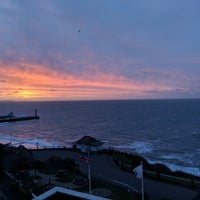 Photo taken at Bournemouth Highcliff Marriott Hotel by Alan N. on 2/14/2018