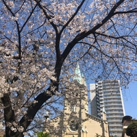 Photo taken at Akabane Catholic Church by Ayumi on 3/24/2021