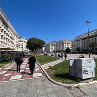 Photo taken at Aristotelous Square by Nikos R. on 3/20/2024