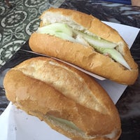 Photo taken at Bánh Mỳ Phố Huế by Allie Q. on 8/23/2015