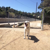 Photo taken at Studio City LA River Dog Trail by Jennifer B. on 9/12/2013