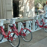 Photo taken at B-Cycle Bike Share Station - Freed Library by Houston B. on 4/11/2013