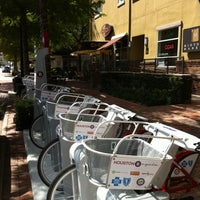 Photo taken at B-Cycle Bike Share Station - West Gray &amp;amp; Baldwin by Houston B. on 7/16/2013