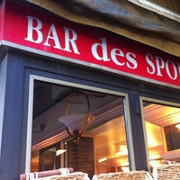 Photo taken at Bar des Sports by Renaud F. on 8/1/2013