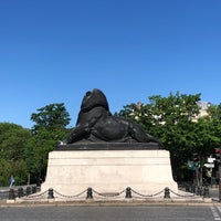 Photo taken at Place Denfert-Rochereau by Renaud F. on 4/26/2020