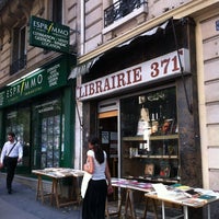 Photo taken at Librairie 371 by Renaud F. on 7/19/2013