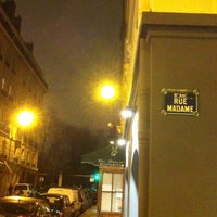 Photo taken at Rue Madame by Renaud F. on 2/3/2013