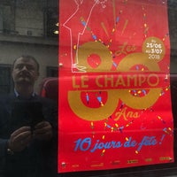Photo taken at Le Champo by Renaud F. on 6/21/2018