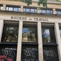 Photo taken at Bourse Du Travail by Renaud F. on 6/19/2018