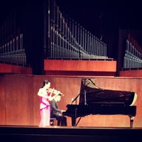 Photo taken at Paul Recital Hall at Juilliard by J C. on 4/3/2014