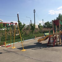 Photo taken at детская площадка около мебельного центра by Ekaterina E. on 5/25/2014