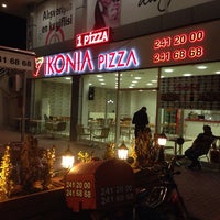 Photo taken at İkonia Pizza by Azad D. on 3/19/2014