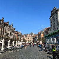 Photo taken at Oude Markt by Geoffrey B. on 3/26/2022