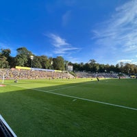 Photo taken at Stade Joseph Marien by Geoffrey B. on 8/28/2022