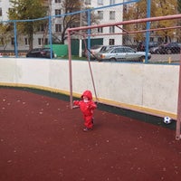 Photo taken at Хоккейная Коробка by Marsel I. on 10/21/2012