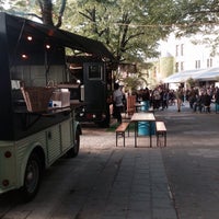 Photo taken at Food Truck Festival Antwerp by Antje D. on 5/17/2016