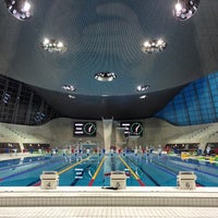 Photo taken at London 2012 Aquatics Centre by Stephen L. on 11/2/2014