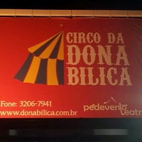 Photo prise au Espaço Cultural Circo da Dona Bilica par Marcelo V. le9/14/2013