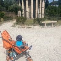 Photo taken at Tempio di Ercole Vincitore by Marta D. on 7/26/2023
