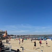 Photo taken at Weymouth Beach by Meshal .. on 7/16/2022