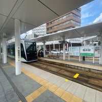 Photo taken at Fukui-eki tram station by え！ は. on 10/1/2023
