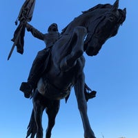 Photo taken at Gen. John Logan Horse Statue by Jessica L. on 11/6/2021