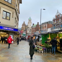 Photo taken at Angel London Underground Station by Jessica L. on 1/22/2020