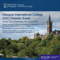 Photo taken at Glasgow International College by Glasgow International College on 12/3/2013