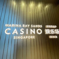 Photo taken at Marina Bay Sands Casino by Serkan C. on 3/7/2024