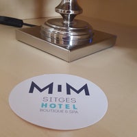 Das Foto wurde bei Hotel MiM Sitges von Imma G. am 1/1/2018 aufgenommen