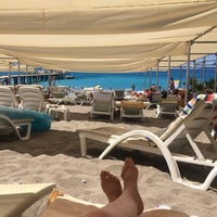 Photo taken at Beach - Hotel Galeri Resort by Ayşegül S. on 8/17/2016