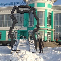 Photo taken at Памятник у Пригородного вокзала by Татьяна Б. on 1/17/2014