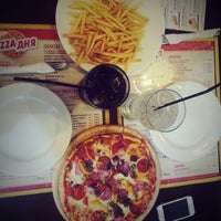 Photo taken at Pizza дня by INRI_CHEL on 4/23/2013