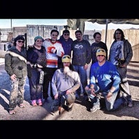 Photo taken at Combat Zone Paintball &amp; The Zombie Apocalypse Experience by Kane C. on 12/28/2013