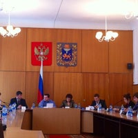 Photo taken at Заседание Молодёжного парламента при ПОСД by ntati on 4/9/2014