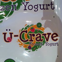 Photo taken at U-Crave Frozen Yogurt by Golden G. on 4/20/2013