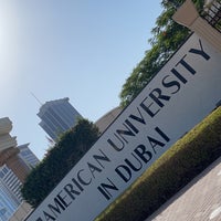 Photo taken at American University in Dubai الجامعة الأمريكية في دبي by مِِ on 6/15/2021