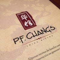 Photo taken at P.F. Chang&amp;#39;s by Ale F. on 5/3/2013