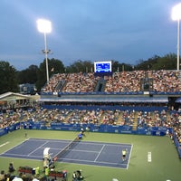 Photo taken at William H.G. Fitzgerald Tennis Stadium by Sharanya R. on 8/8/2021