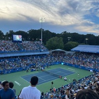Photo taken at William H.G. Fitzgerald Tennis Stadium by Sharanya R. on 8/6/2022