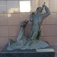 Photo taken at Памятник барону Мюнхгаузену by Sergey Z. on 6/11/2015