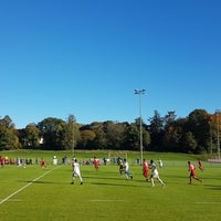 Photo taken at Trainingsgelände FC Bayern München by M. W. on 10/12/2018