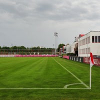 Photo taken at Trainingsgelände FC Bayern München by M. W. on 6/21/2019