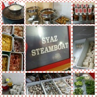 Photo taken at Syaz Buffet Steamboat &amp; Grill by cik c. on 5/8/2014